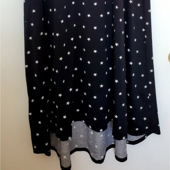 EUC LuLaRoe Size 3xl Black And White Star Carly - Picture 3 of 7